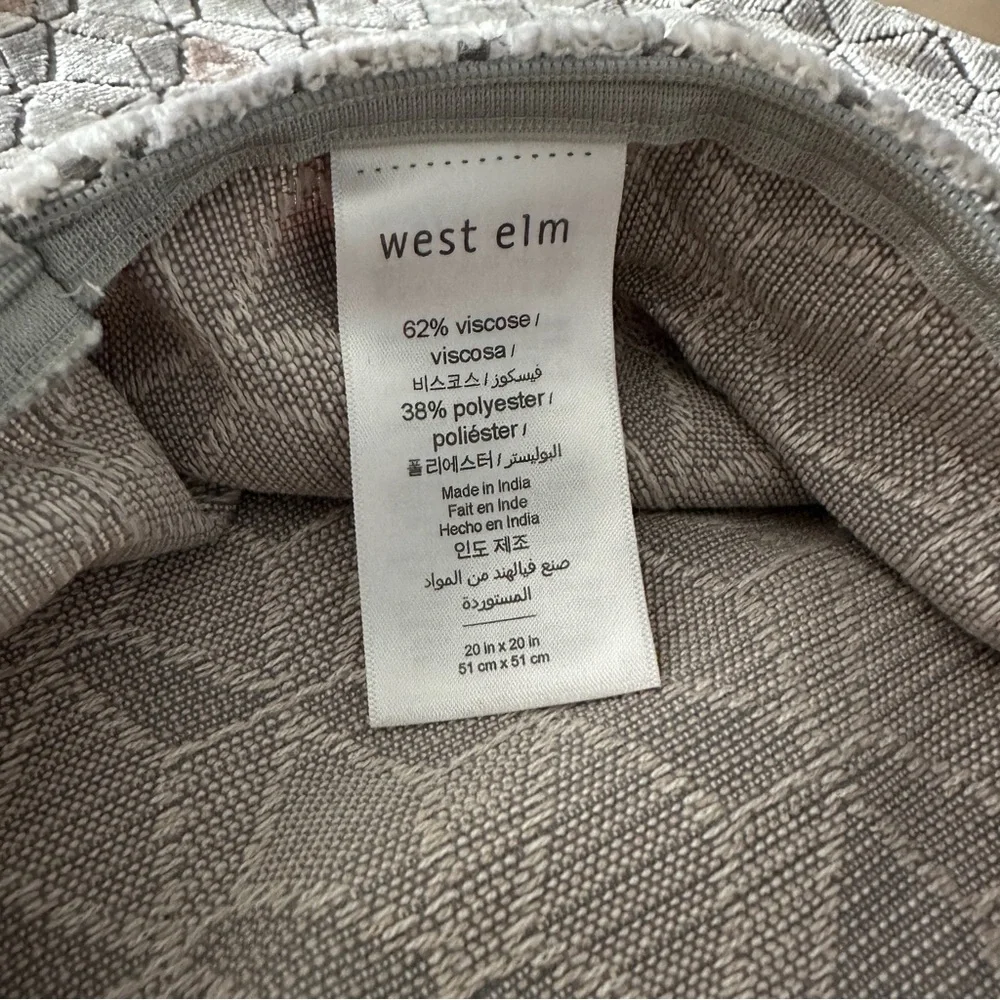 WEST ELM - Pillow covers ✨